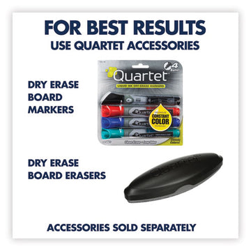 Quartet® Classic Series Total Erase Dry Erase Board, 96 X 48, White Surface, Black Frame freeshipping - TVN Wholesale